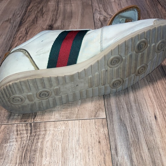 Gucci Classic men’s sneaker LEFT SHOE ONLY Logo GG luxury - Picture 9 of 16